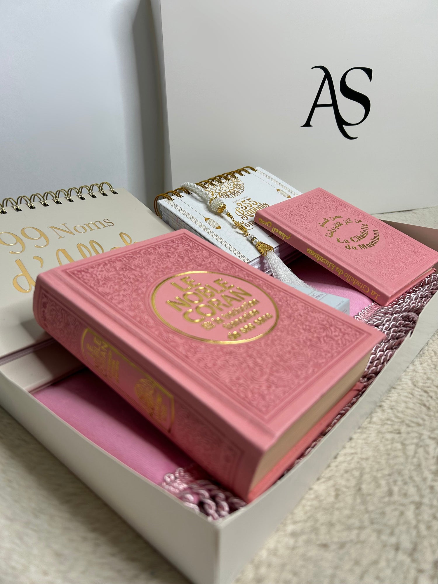 Coffret Muktamil Velours Rose