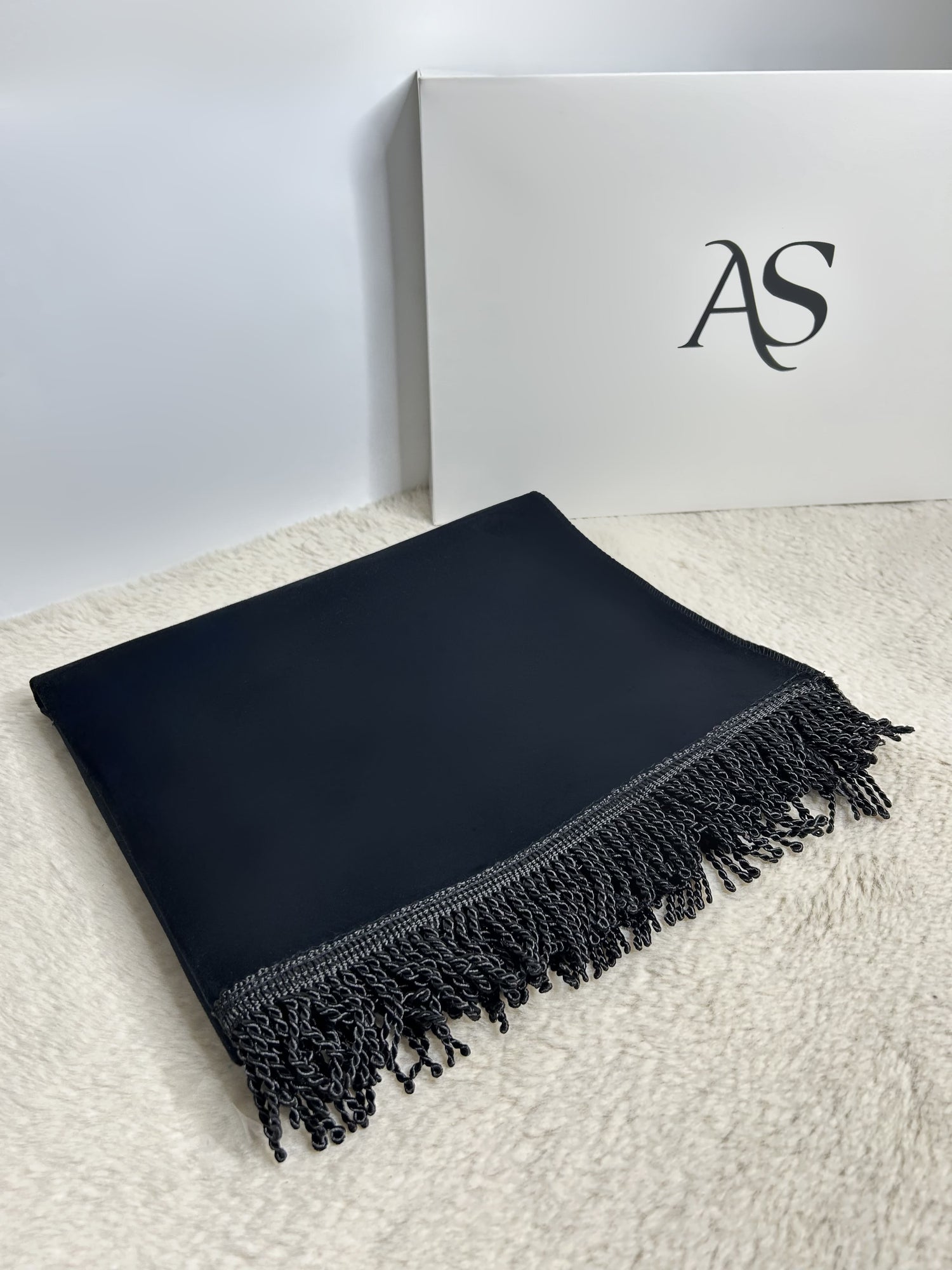 Tapis De Prière Velours Noir